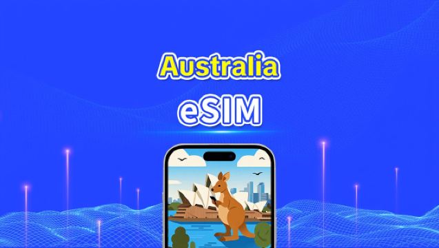 eSIM Australia | 4G/5G | Szybki internet | Dzienne/całkowite pakiety danych | Rozliczanie 24-godzinne | 1-30 dni | Kod QR