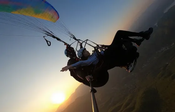 湖州安吉馭風銅鑼山飛行營地+馭風滑翔傘俱樂部滑翔傘飛行體驗【飛行高度680米+專業教練帶飛】