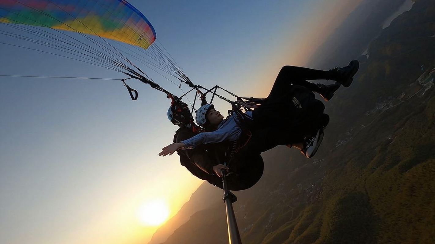 湖州安吉馭風銅鑼山飛行營地+馭風滑翔傘俱樂部滑翔傘飛行體驗【飛行高度680米+專業教練帶飛】