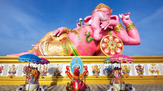 방콕 사원 투어: 왓 프라투 & 에라완 사원 일일 투어