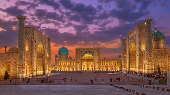 Lawatan Bandar Samarkand: Mutiara Timur