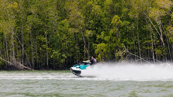 Jet Ski Gold Package Mangrove Free Drone Video