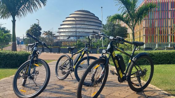 Tour por la ciudad de Kigali en bicicleta eléctrica con desayuno incluido