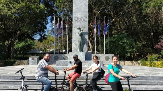 Ecobike: City Tour + Food Tasting & Wine Tasting