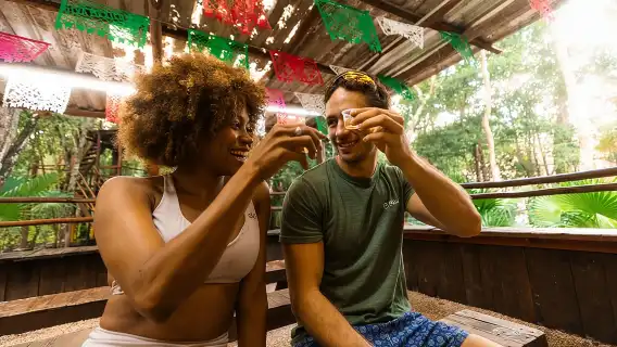 Cancun ATV Jungle Adventure, Ziplines, Cenote and Tequila Tasting