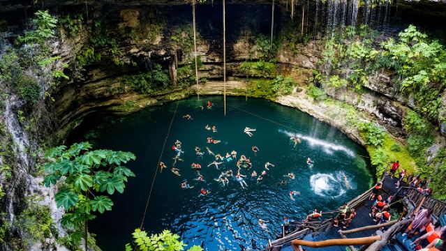 ชิเชน อิตซา, เซโนเต และบายาโดลิด พร้อมอาหารกลางวันและการเดินทาง