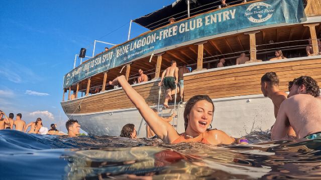 Out to Sea Split Boat Party w/ Blue Lagoon Swim, Dj & Afterparty