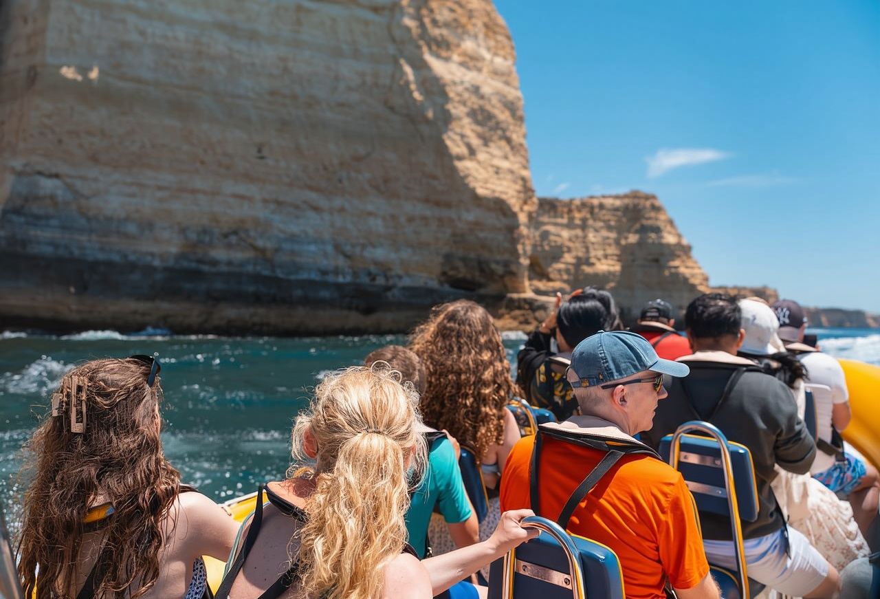 Portimão: Besichtigung der Benagil-Höhlen