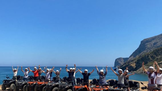 Auténtico recorrido en quad por el interior de Agia Pelagia, Creta