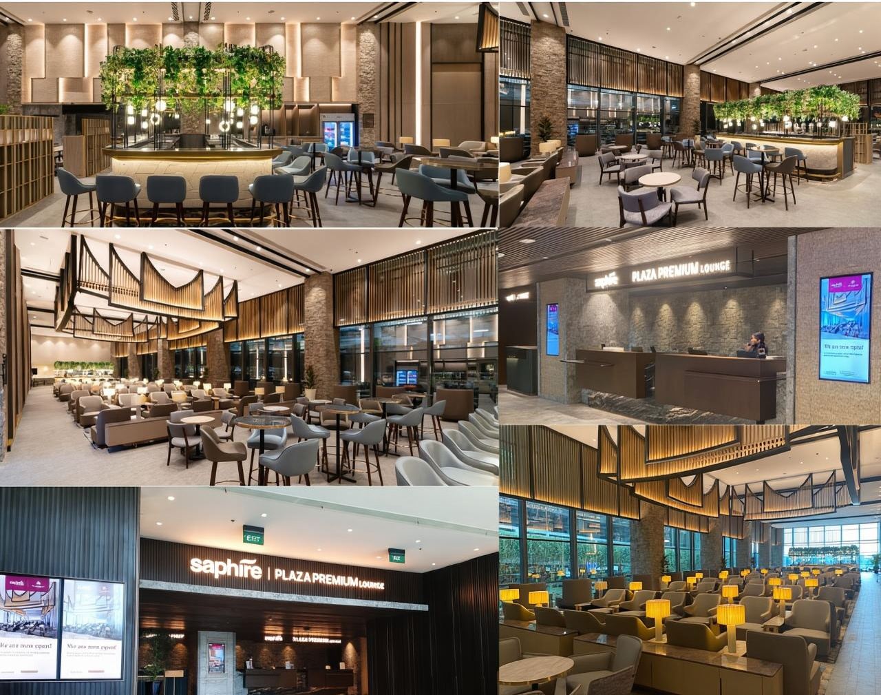 Airport VIP lounges at Soekarno-Hatta International Airport in Jakarta, Indonesia