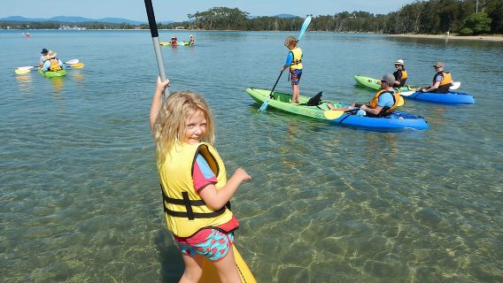 Batemans Bay Glass-Bottom Kayak Tour Over 2 Relaxing Hours