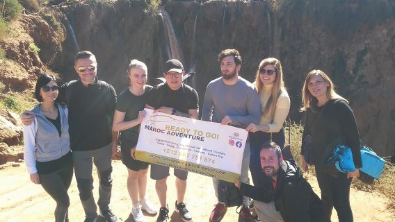 Excursión guiada de un día a las cascadas de Ouzoud desde Marrakech