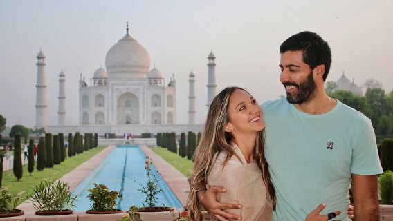 Taj Mahal Tour with High-Speed Train Experience - All Inclusive