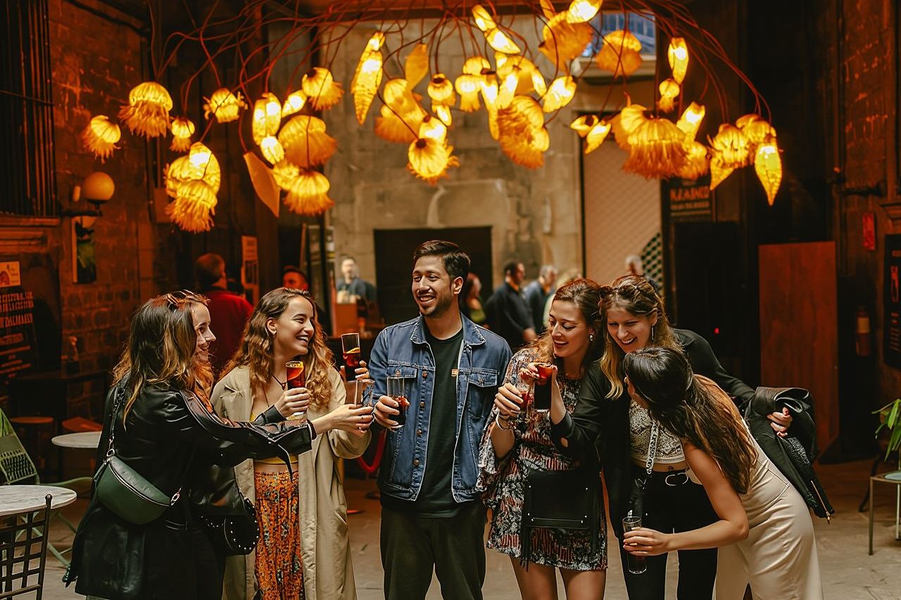 Nachtspaziergang durch Barcelonas dunkle Geschichte inklusive Getränke