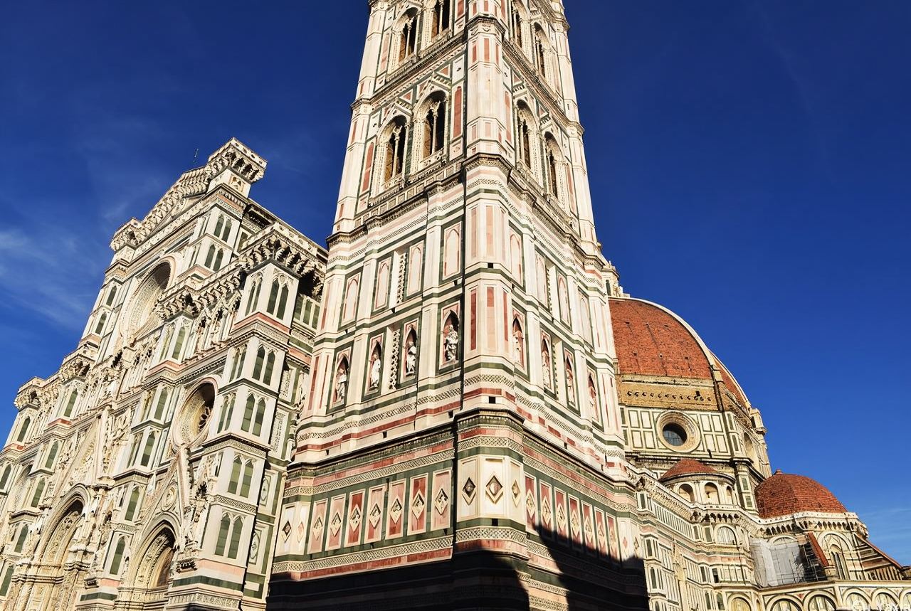 義大利佛羅倫斯聖母百花大教堂+比薩斜塔+主教座堂+奇跡廣場