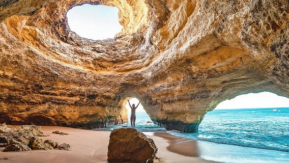 Sunrise Benagil Full Caves Tour