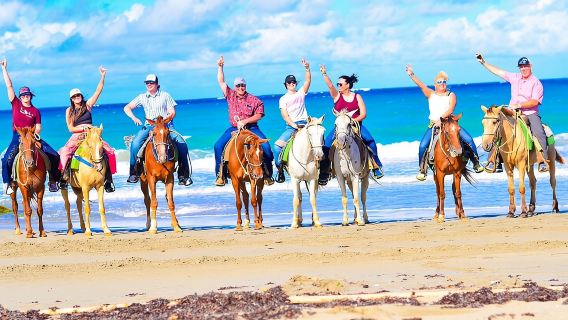 Horseback riding and ATV or Buggy with Party Boat with Lunch