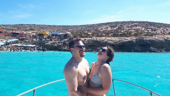 Private Boat Tour: Crystal Lagoon, Blue Lagoon, Comino and Gozo