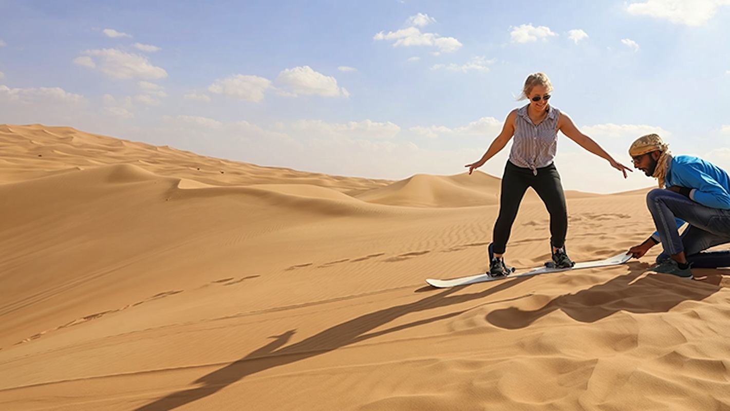Dubai Al Khayma Seahorse Morning Dune Bashing Experience