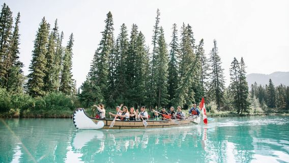 Banff: Vida silvestre en la proa|Gran recorrido en canoa