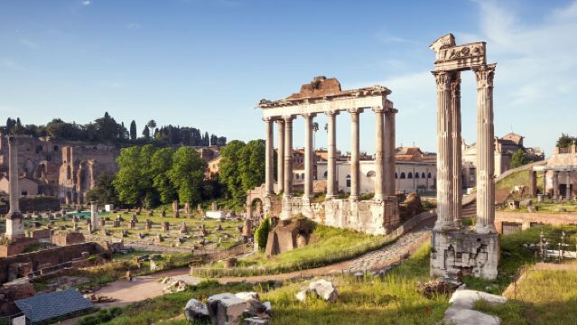 Colosseum, Roman Forum and Palatine Hill Ticket with Audioguide App