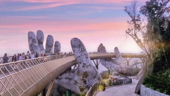 ออกเดินทางจากดานัง: ทัวร์วันบานาฮิลล์ ซันเวิลด์และสะพานทอง