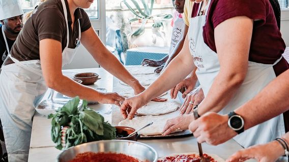 Toss, Bake, Cheers! - Sorrento Pizza Making Class with Wine