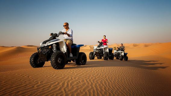 Morning Desert Safari with Quad Bike Tour Abu Dhabi