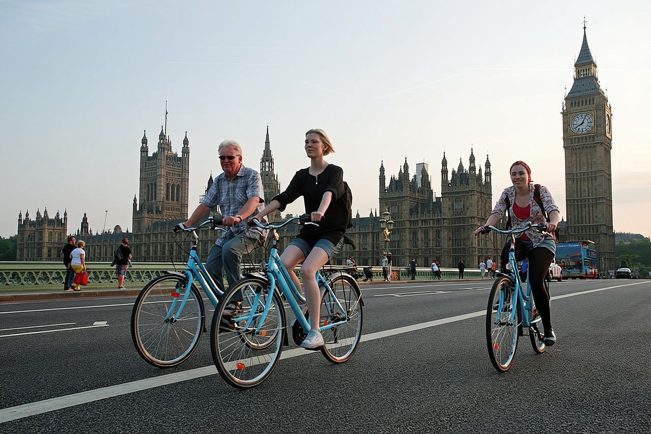 London Classic Landmarks Bike Tour with Local Guide