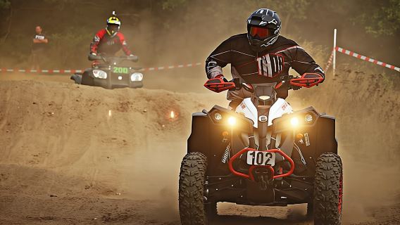 Krakow extreme off-road quad bike tour