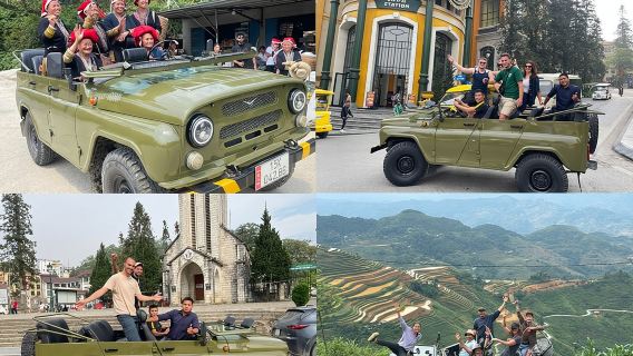 Día completo en Sapa: Jeep descapotable fuera de los caminos trillados