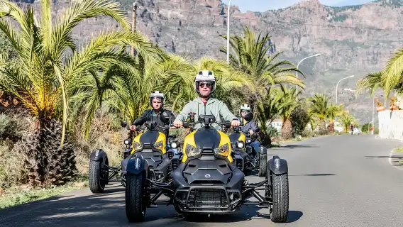 3 Wheel Motorcycle like Quad/Buggy Tour Gran Canaria (Maspalomas)