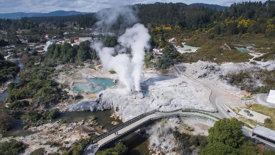 Auckland: Rotorua Highlights with Te Puia & Polynesian Spa