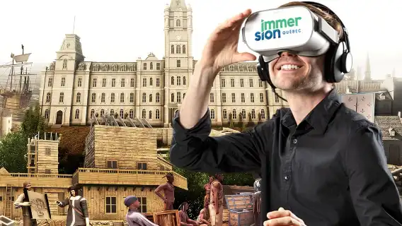 Quebec City's History in Virtual Reality