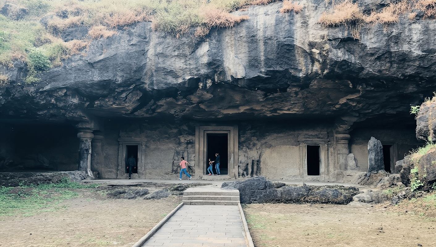 From Mumbai: Half-Day Elephanta Caves Tour with Ferry Ride