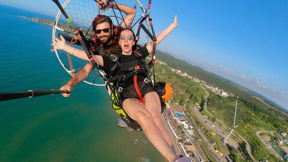 Penerbangan Paramotor di Istanbul: Pantai, Matahari Terbenam & Bosphorus