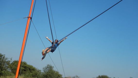 Alanya: scarica di adrenalina con la fionda umana!