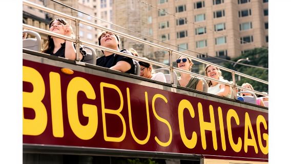 ชิคาโก: ทัวร์ขึ้นลงรถได้ตลอด 48 ชั่วโมง และดาดฟ้าชมวิว 360 องศาของชิคาโก