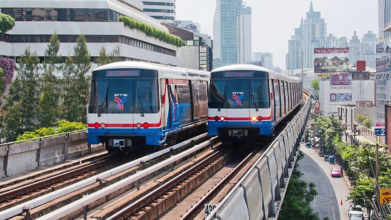 Bangkok BTS skytrain rabbit card