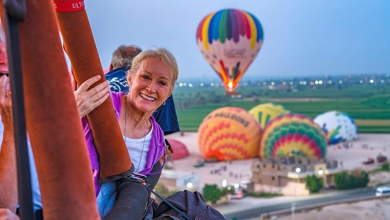 Heißluftballon in Luxor
