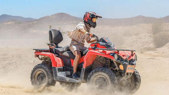 ATV-Offroad-Abenteuer: Überquere die Holzbrücke und erlebe den Nervenkitzel!