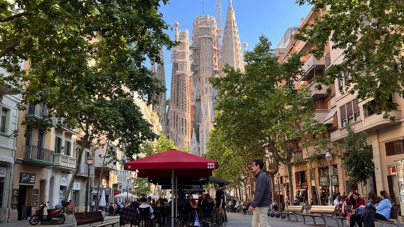 スペイン、バルセロナ:サグラダ ファミリア半日ツアー|入場チケット込み|中国語、英語、日本語、韓国語を話すガイドが利用可能です