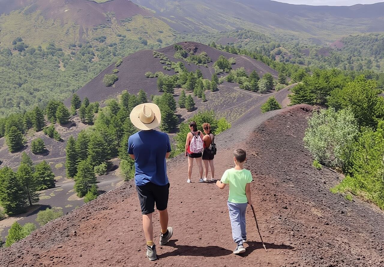 Etna North Private Trekking and Wine Tasting with Light Lunch