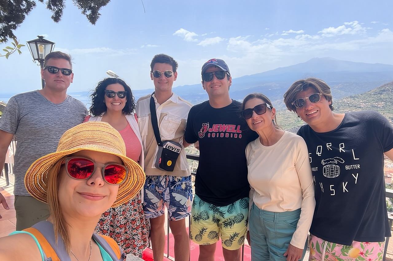 tour giornaliero a Taormina, Castelmola e Isola Bella