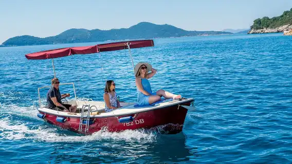 Rent a small boat without skipper - explore the islands and find hidden caves 