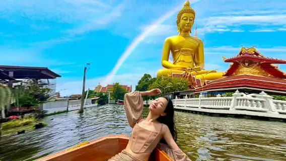 泰國曼谷大皇宮+鄭王廟+水門寺一日遊◆1車1導◆輕奢自助午餐