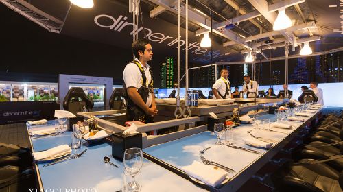 Dubai Cuisine Dinner in the Sky UAE Viral Dubai Aerial Crane Lunch & Dinner Dubai Restaurant 1