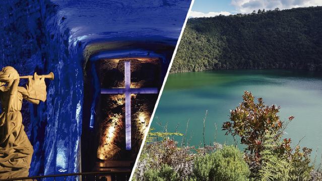 Salzkathedrale von Zipaquirá & Guatavita: Privat oder in der Gruppe