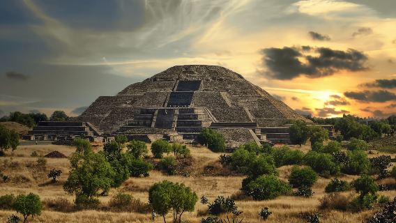 Từ Thành phố Mexico: Tham quan Teotihuacan vào buổi chiều