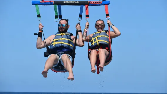 Oahu: Paralayang Waikiki